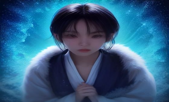 中国传统民间故事手抄本与木版年画并排陈列，画面展现出民间文学的历史质感，背景为略微泛黄的书页纹理